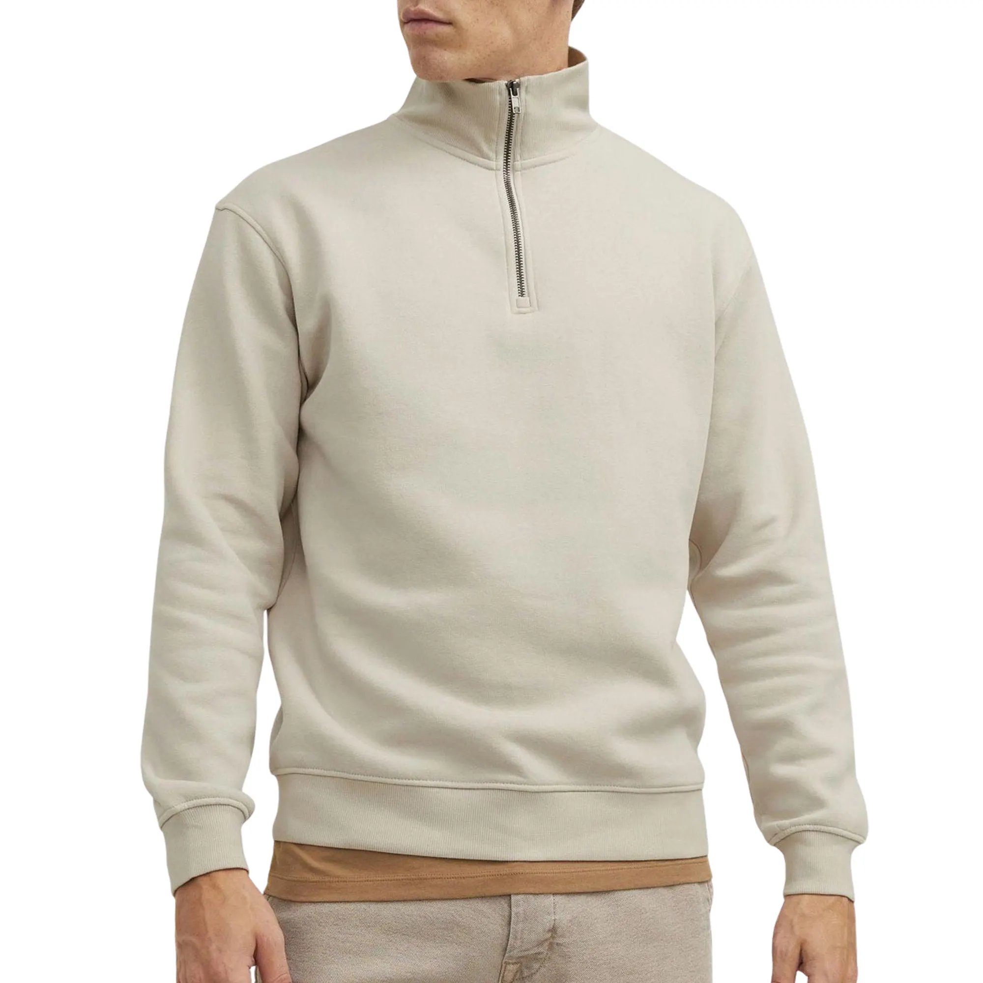 Jack & Jones Bradley Half Zip Sweater Men | Plutosport